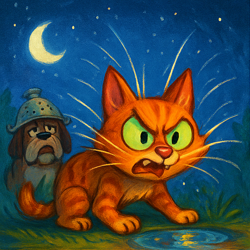 Whisker and the Falling Moon