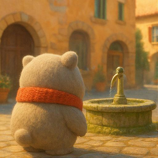 Momo and the Broken Fountain
