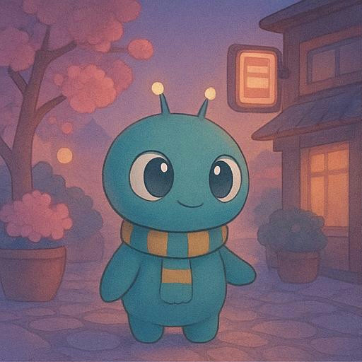 Momo and the Glitter Bubble